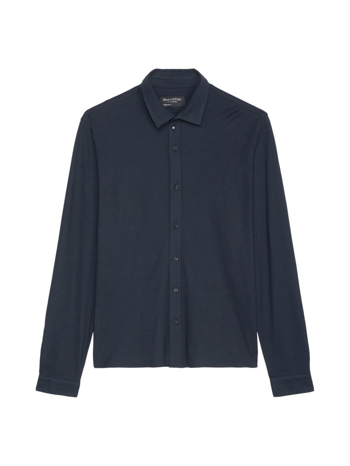 

Поло Marc O'Polo Jerseyhemd regular, цвет dark navy