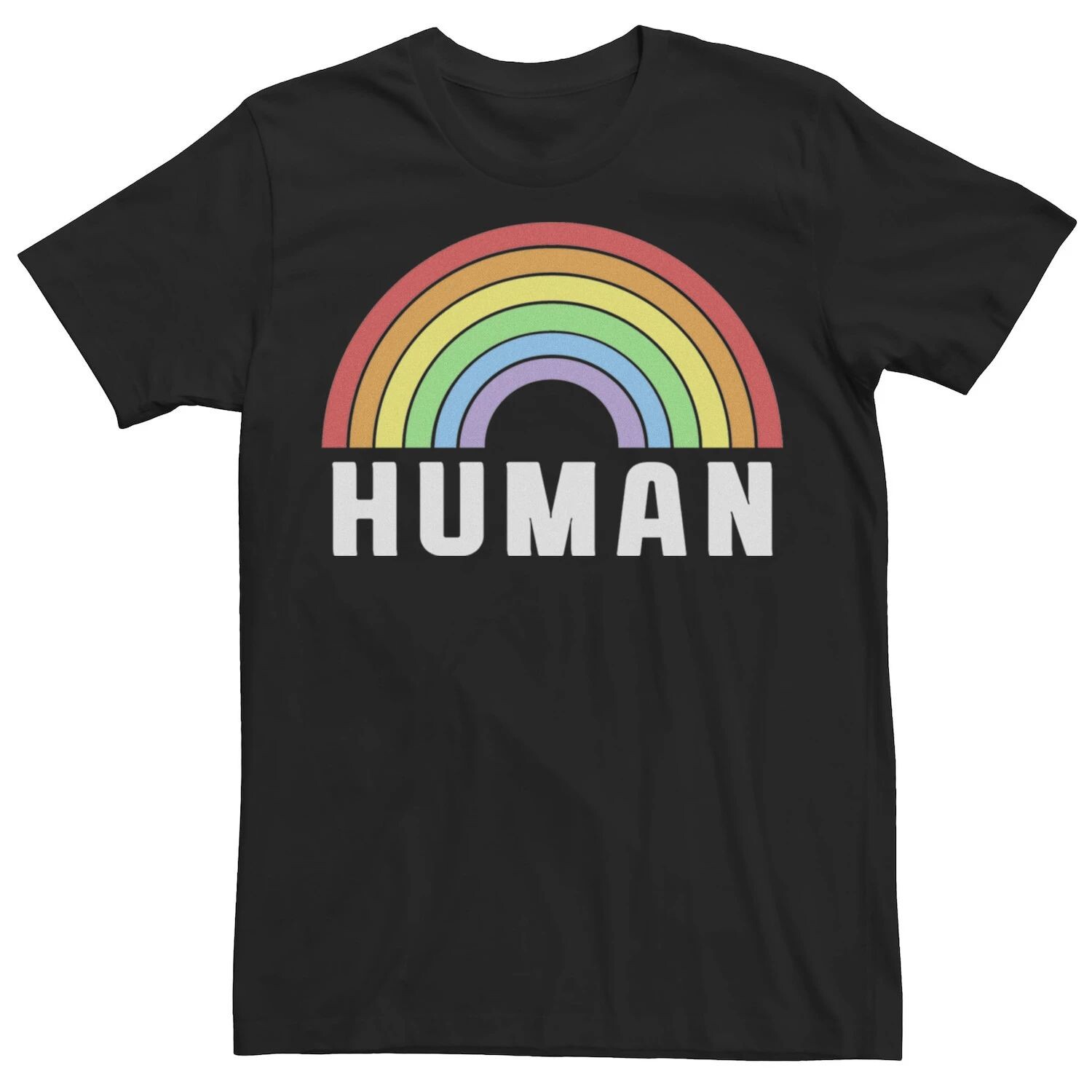 

Мужская футболка Human Pride Rainbow Licensed Character