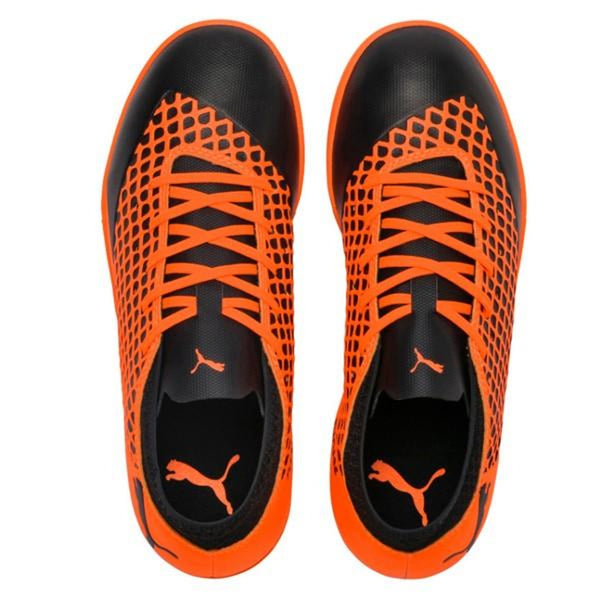 Кроссовки future 2.4 tt jr 'orange black' Puma, оранжевый — фото 3