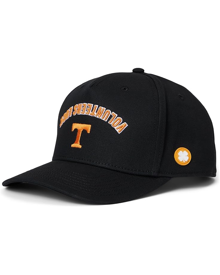 

Унисекс черная бейсболка Clover Tennessee Game Day с регулируемой застежкой Black Clover, Black/Cotton Twill Orange 3D Emboridery