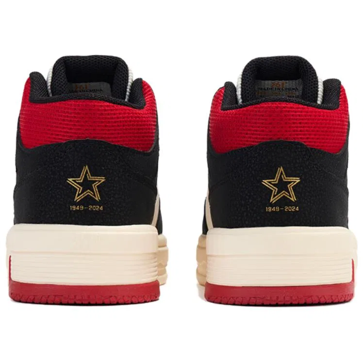 Кроссовки для скейтбординга высокие 361° White Black — фото 4