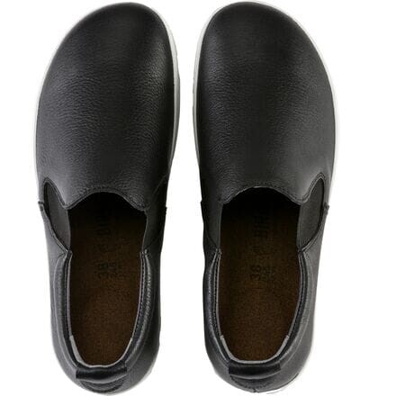Кроссовки женские Birkenstock кожаные водостойкие, черный — фото 4
