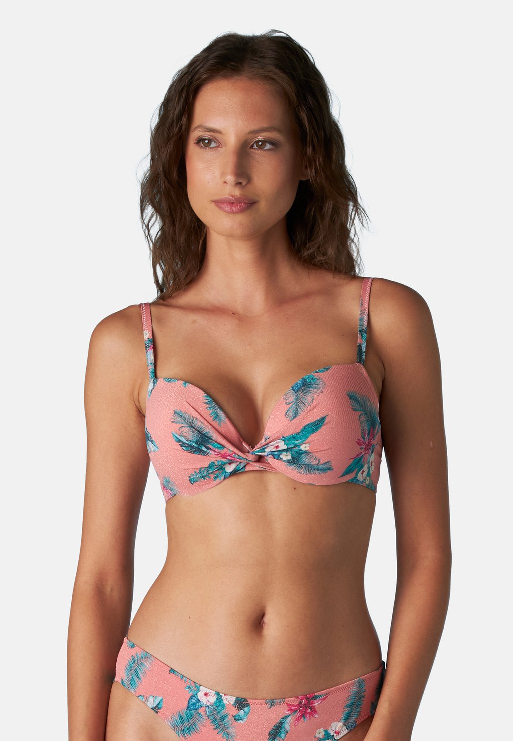 

Верх бикини Lovable, цвет Salmone Stampa Tropicale