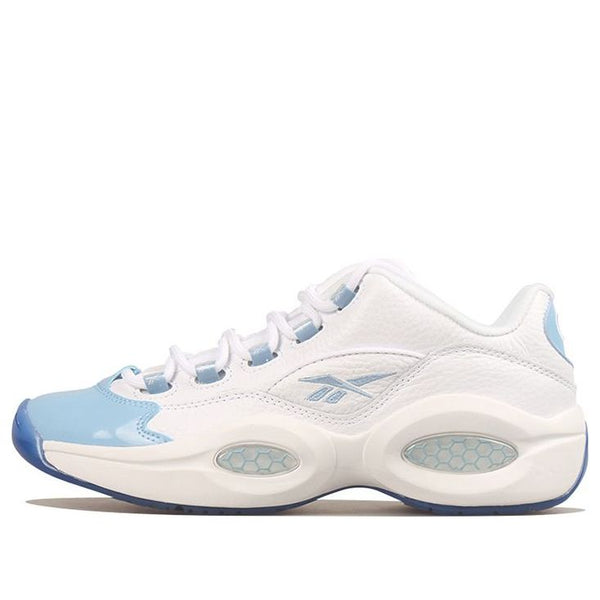 

Кроссовки question patent low 'fluid blue' Reebok, синий
