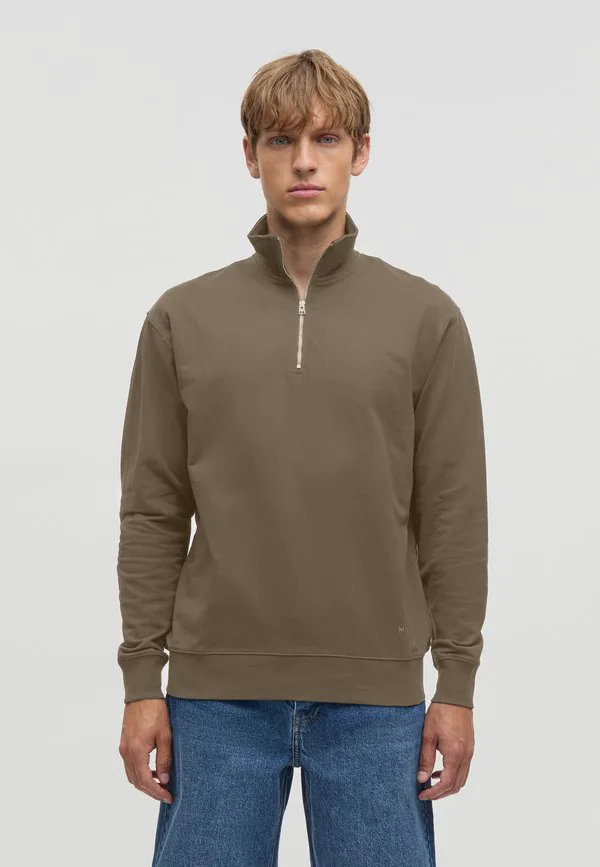 

Светлая толстовка hans с половинной молнией Mads Nørgaard, Walnut, Коричневый, Светлая толстовка hans с половинной молнией Mads Nørgaard, Walnut