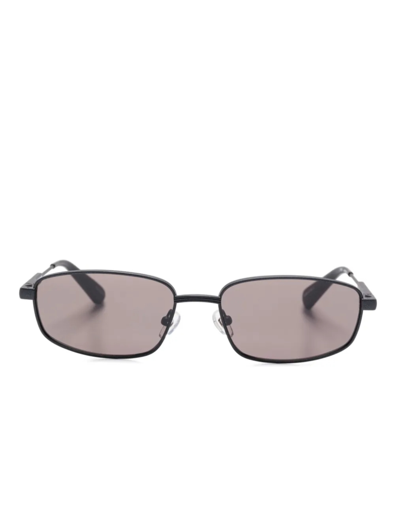 

Jacquemus rectangle-frame солнцезащитные очки, черный
