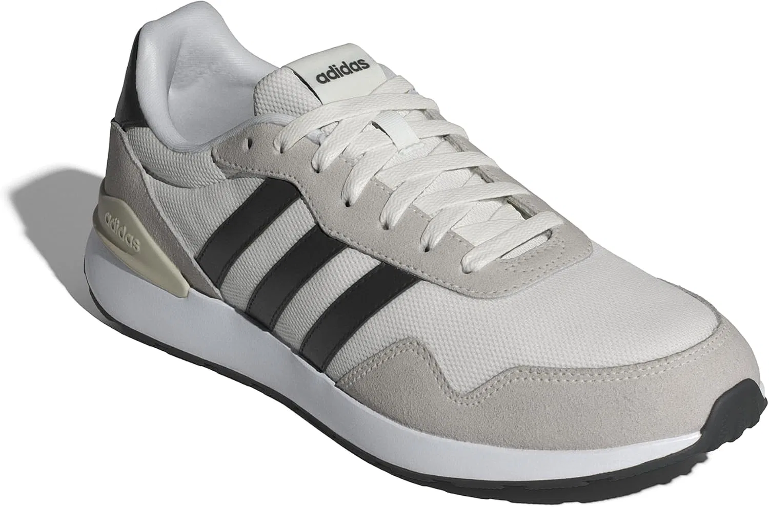 Мужские кроссовки Adidas Run 60s 4.0, Core White Core Black Off White — фото 3