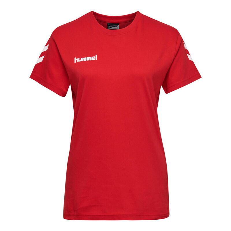 

Футболка Hmlgo женская мультиспорт HUMMEL, цвет rosa