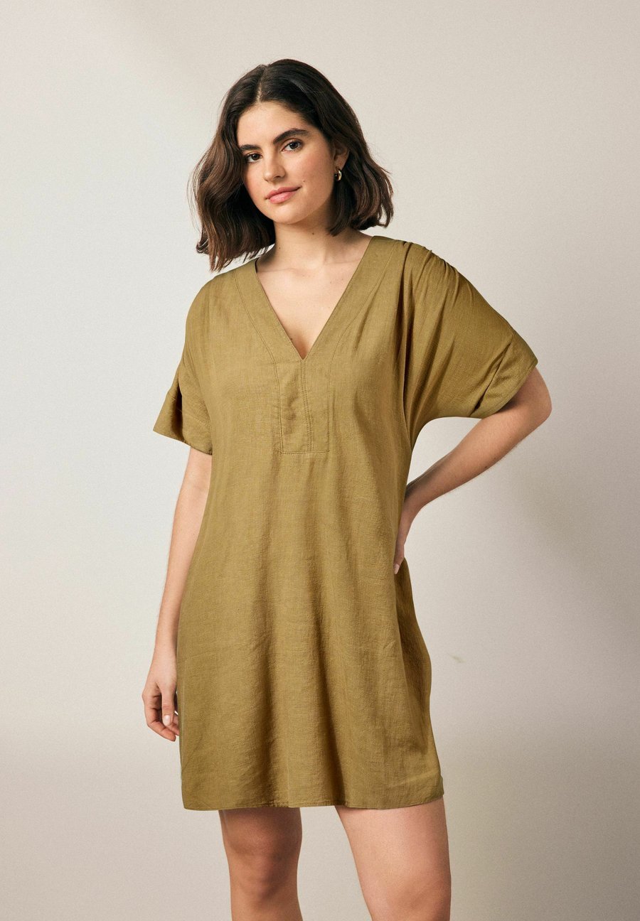 

Платье Next KAFTAN MINI, Khaki Green/Green