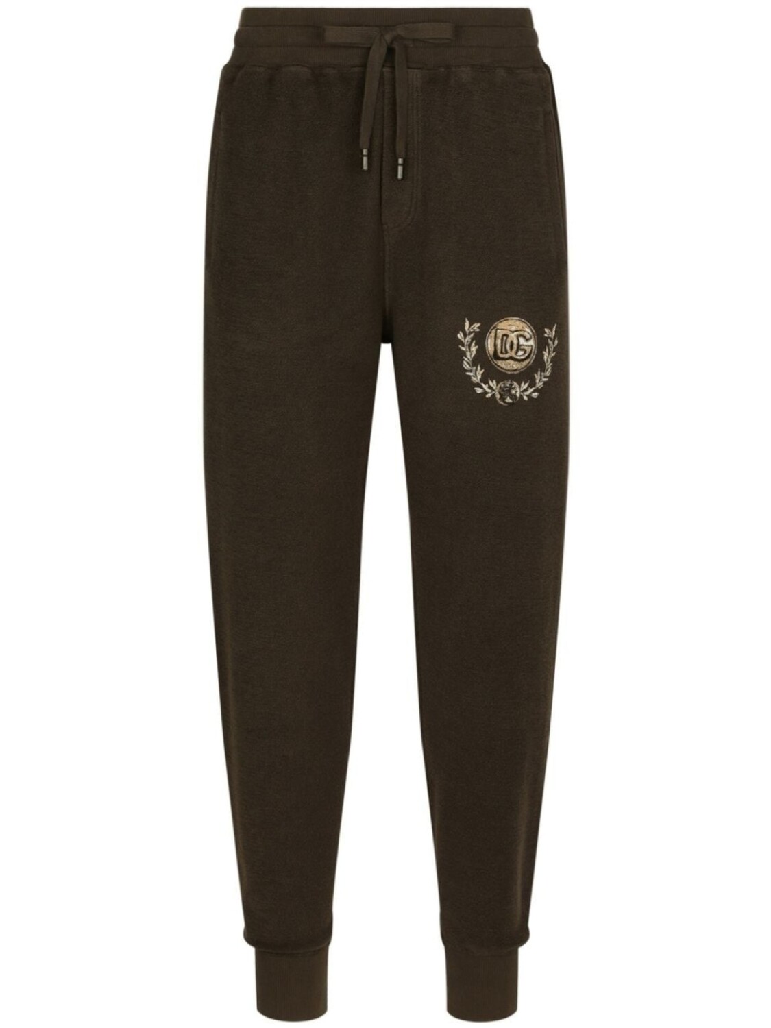 

Dolce & Gabbana спортивные брюки с логотипом, коричневый