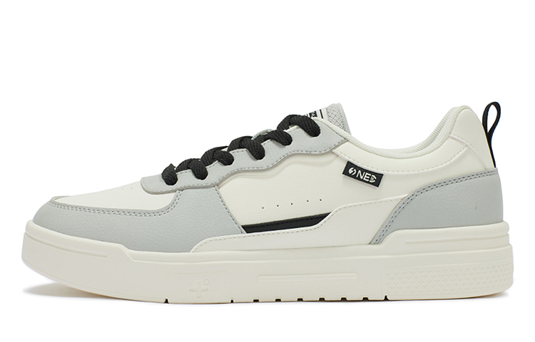 

361° Низкие кеды для скейтбординга мужские бело-серые