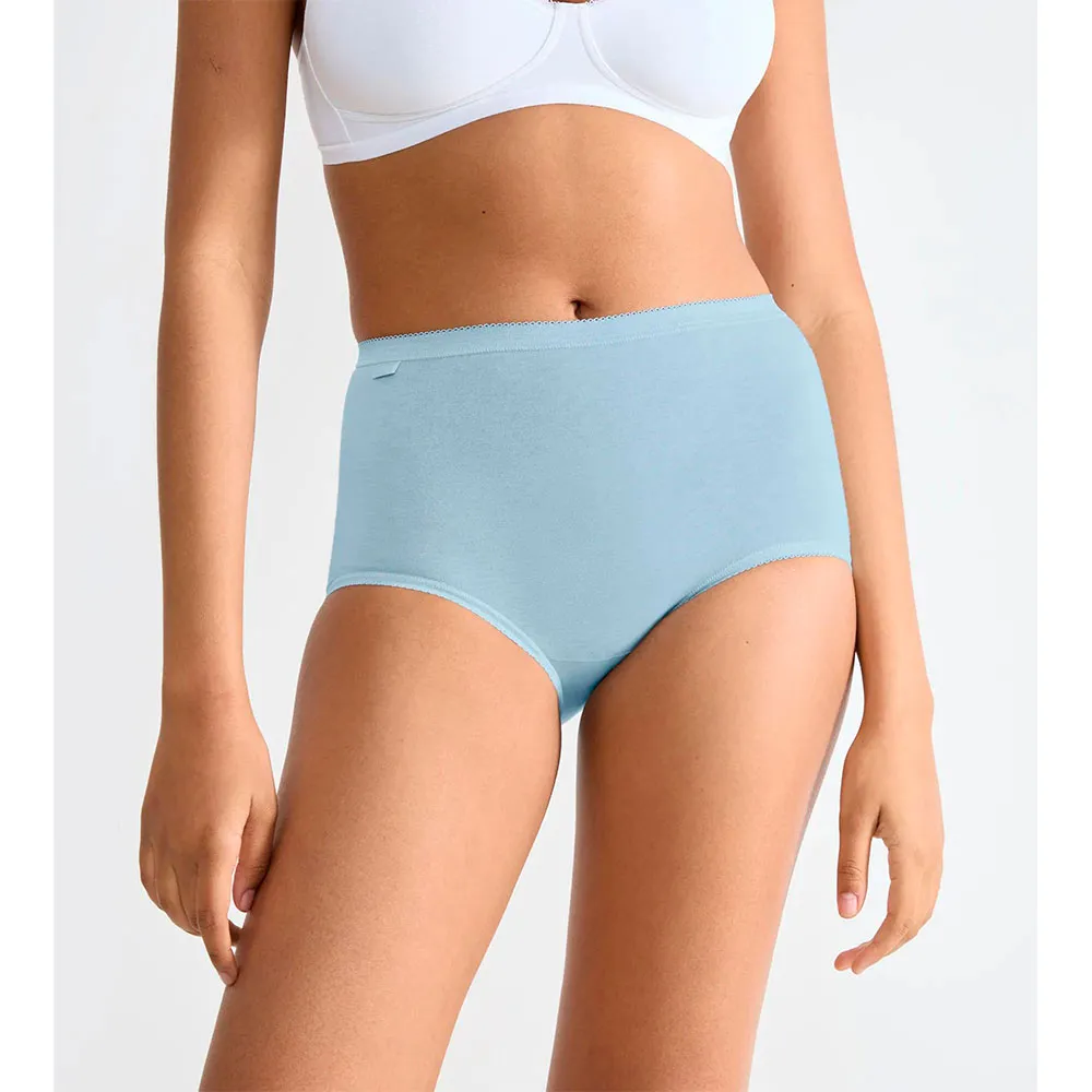 

Трусы 3 шт Sloggi Basic+ Maxi, синий