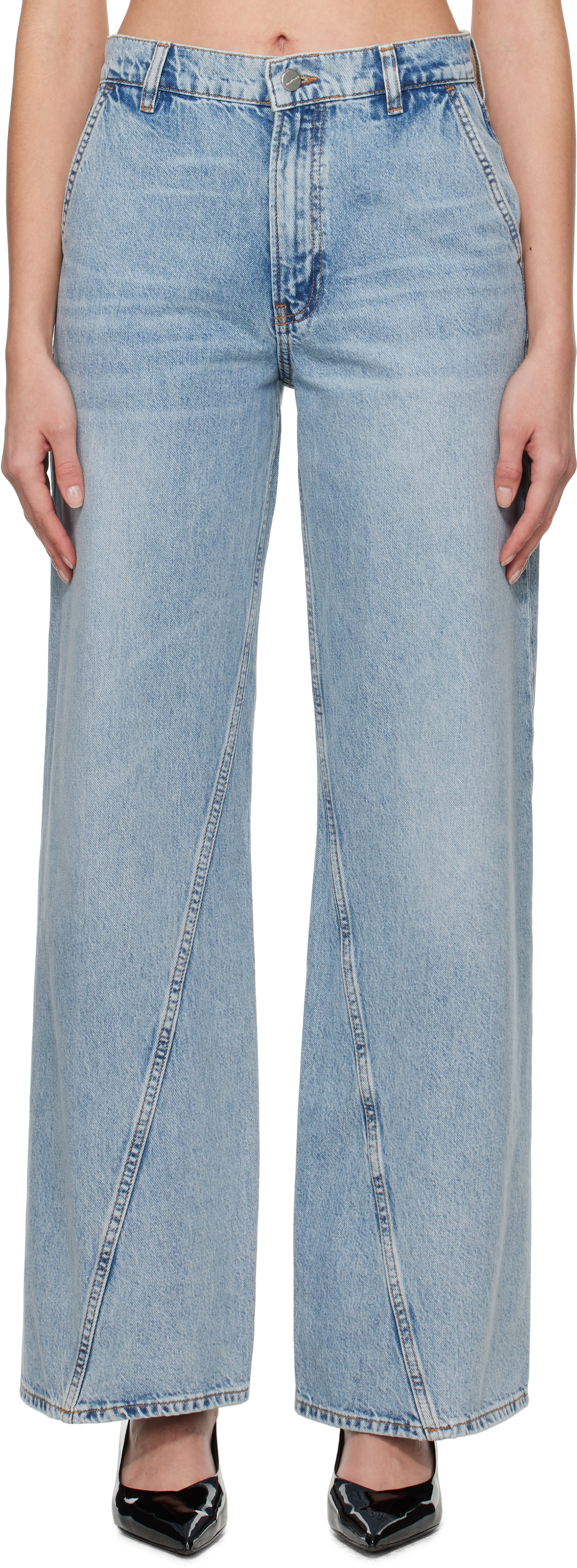 

Синие джинсы Briley ANINE BING, Capri blue