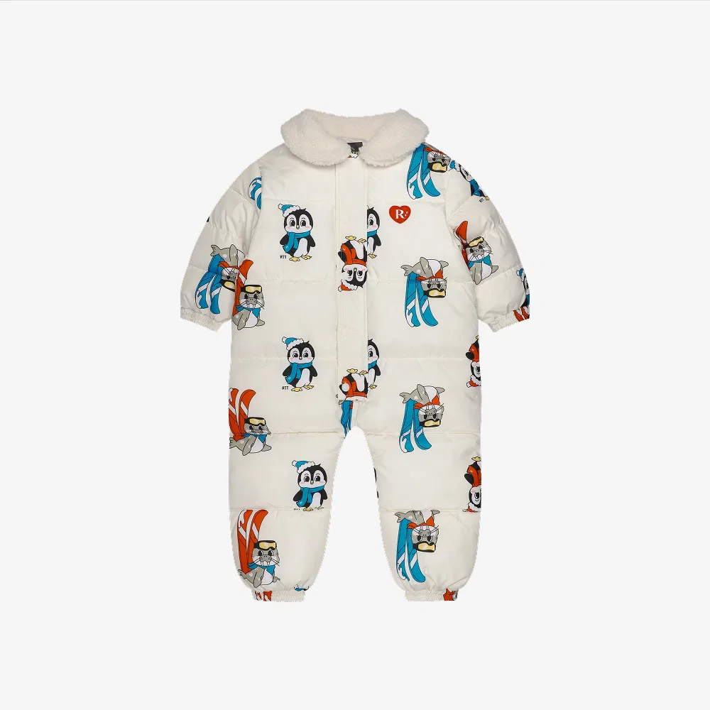 Детский утеплённый боди из синтетики Tuppy айвори от Rototobebe — фото 2