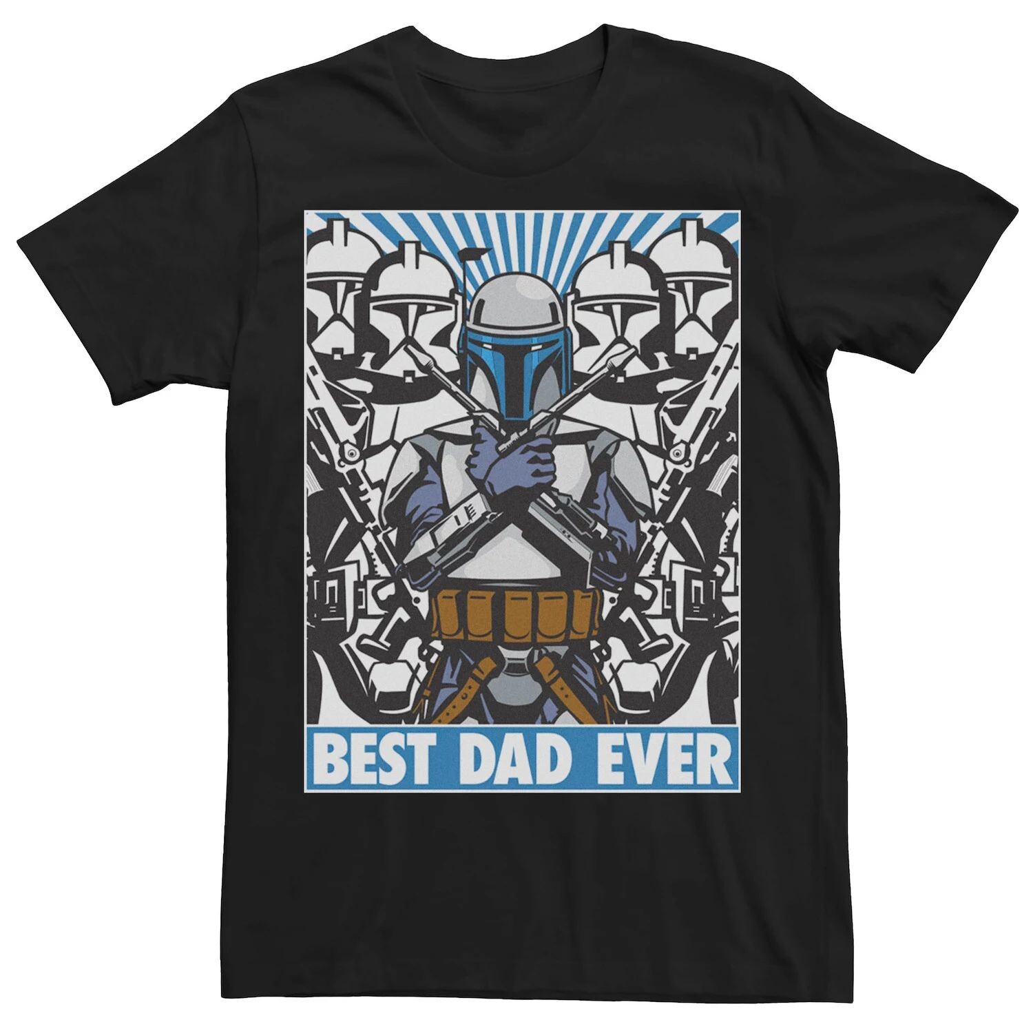 

Мужская футболка Jango Fett Best Dad Ever ко Дню отца Star Wars