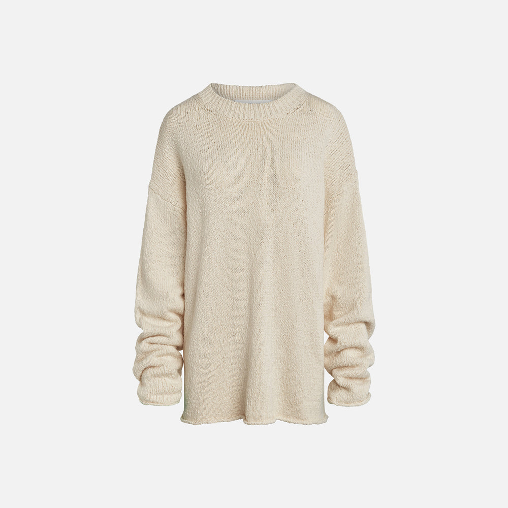 

Толстовка Aya Muse Beige Vintage Crewneck Sweater, кремовый