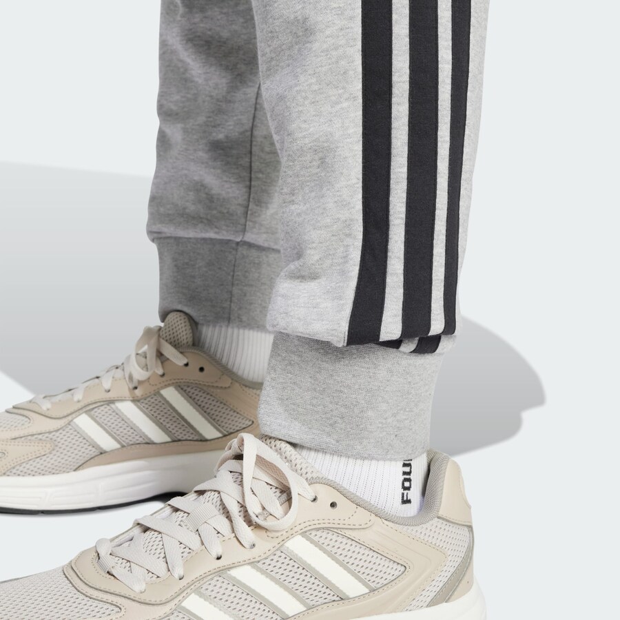 Длинные брюки ADIDAS SPORTSWEAR Tapered Workout Pants Essential, серый — фото 4