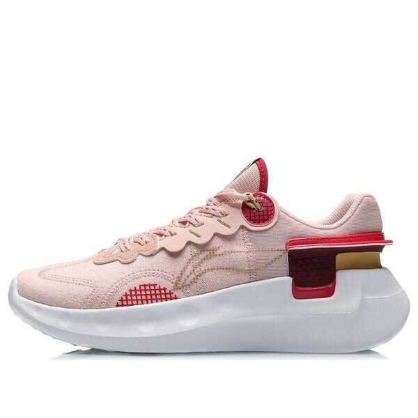 Кроссовки счастливые Li-Ning, розовый