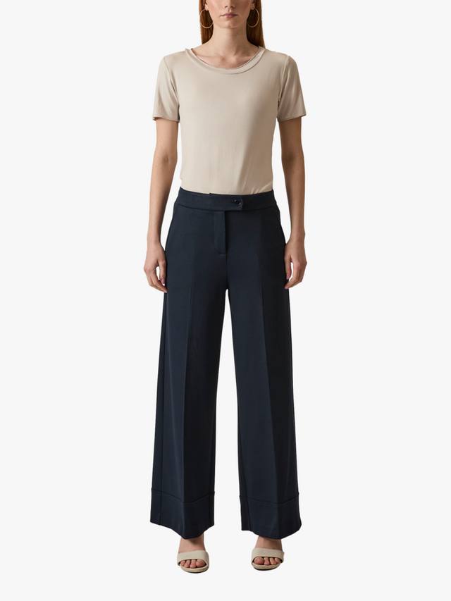 

Высокие брюки с завышенной талией James Lakeland, Navy