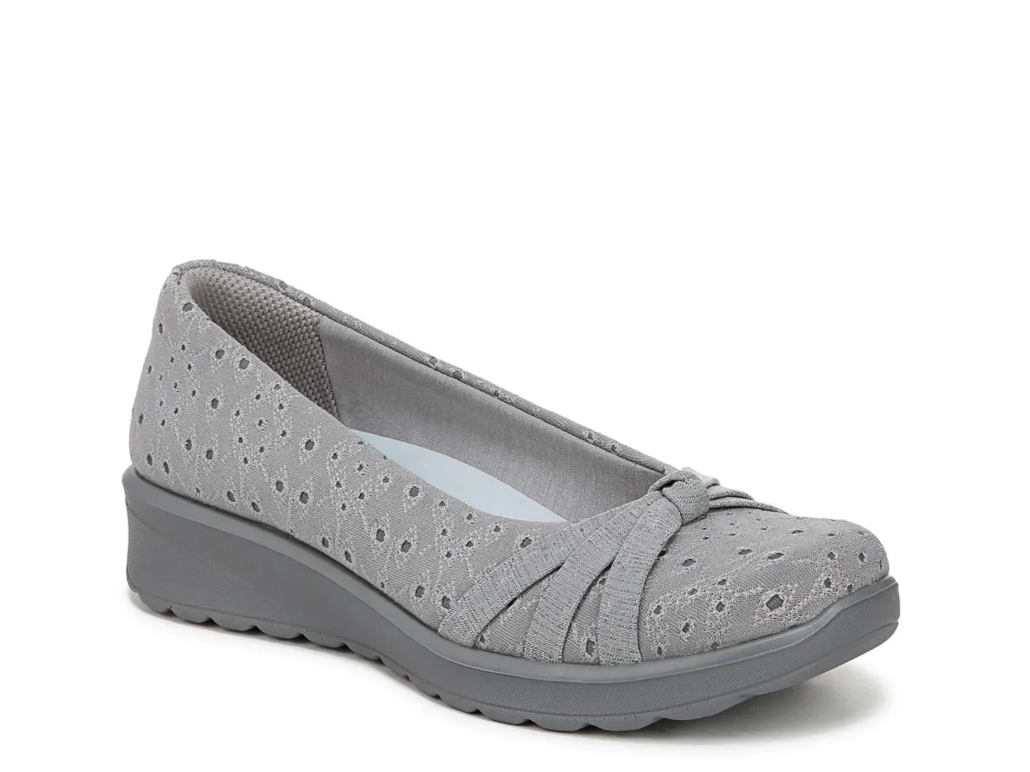 Туфли-лодочки BZees Gem 2 Wedge Slip-On, серые