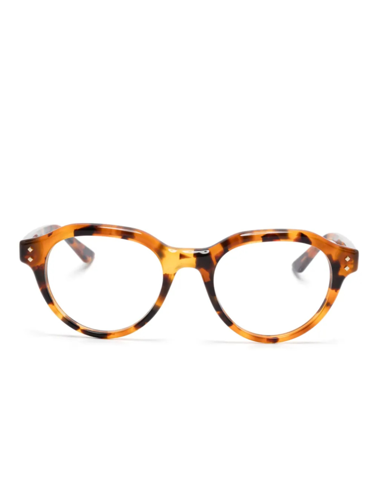 

Gucci Eyewear очки в круглой оправе, коричневый