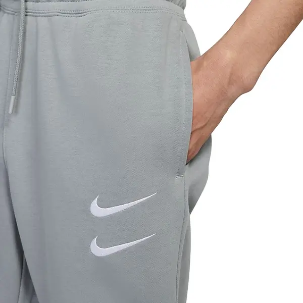 Повседневные брюки спортивная одежда клуб флисовые брюки для бега Nike, серый — фото 3
