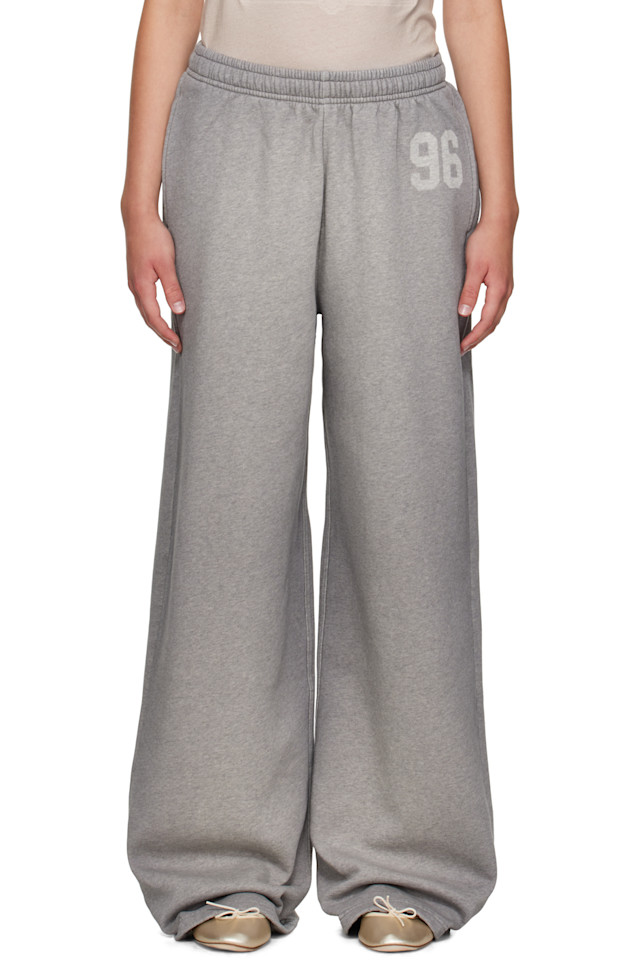 

Acne Studios Спортивные штаны серого цвета с логотипом