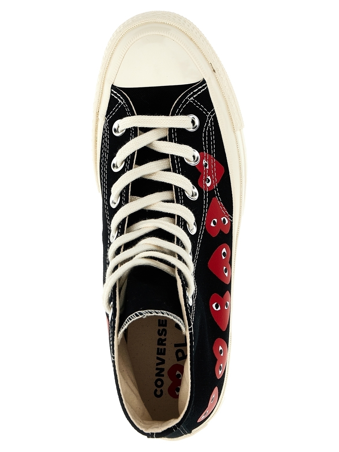 Кеды Comme des Garçons Play x Converse Comme Des Garçons Play, черный — фото 4