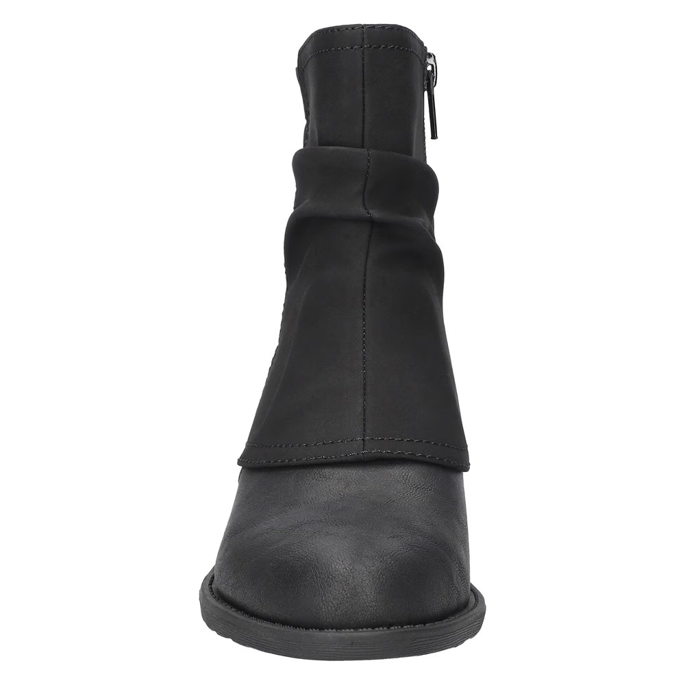 Ботильоны на щиколотке Easy Street, black faux leather — фото 3