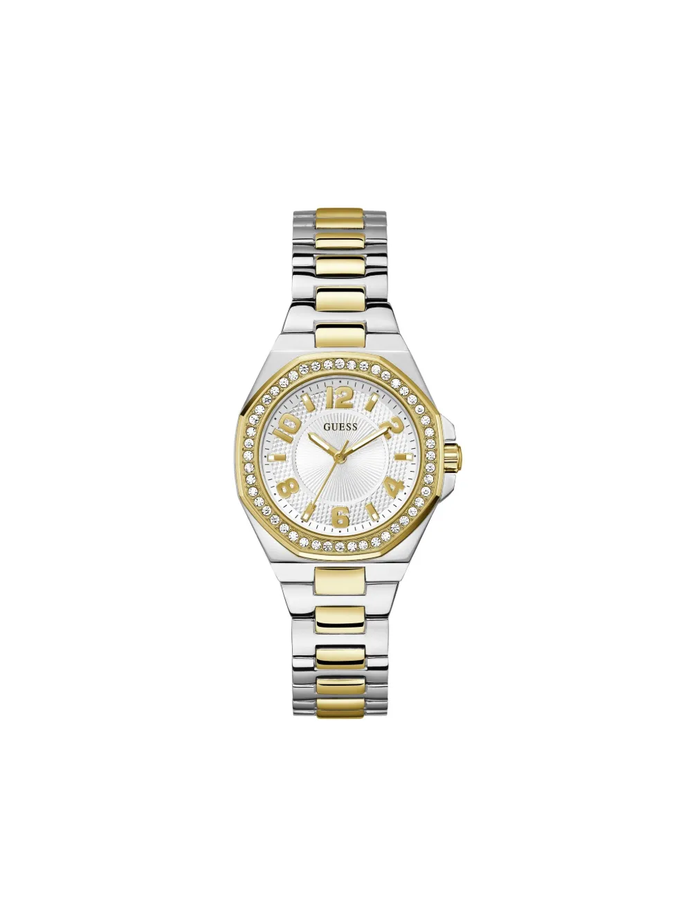 

Наручные часы Contessa 38 мм GUESS USA, серебяный
