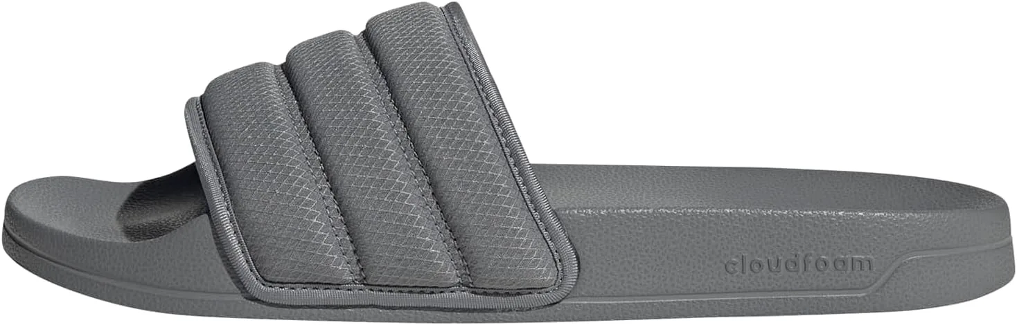 Сандалии Adidas Adilette Suede для взрослых унисекс, серый