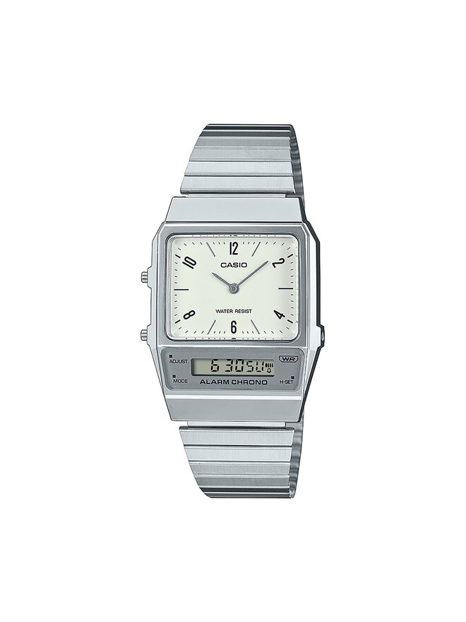 

Часы Vintage Edgy AQ-800E-7A2EF Casio, серебряный