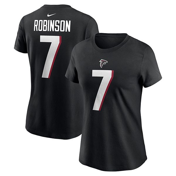 Футболка с именем и номером игрока Bijan Robinson Atlanta Falcons Nike — фото 2
