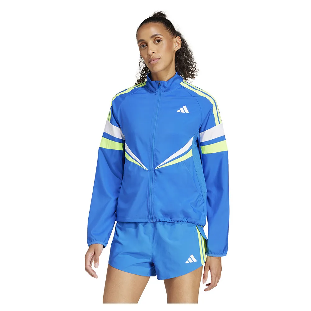 

Куртка спортивная adidas Adizero Retro, синий