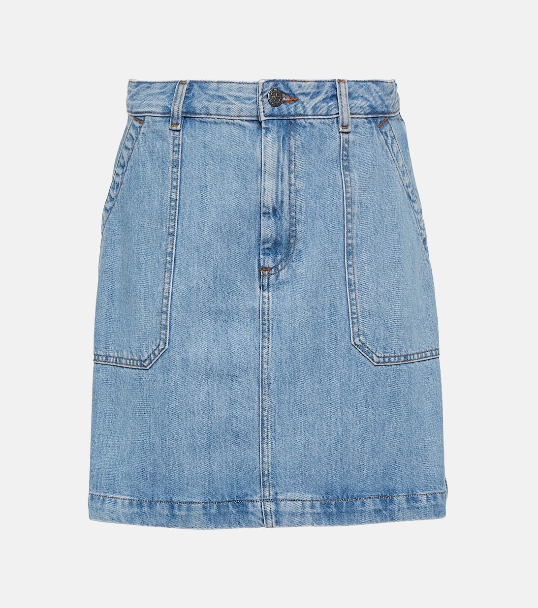 

Джинсовая юбка Lea A.P.C., синий