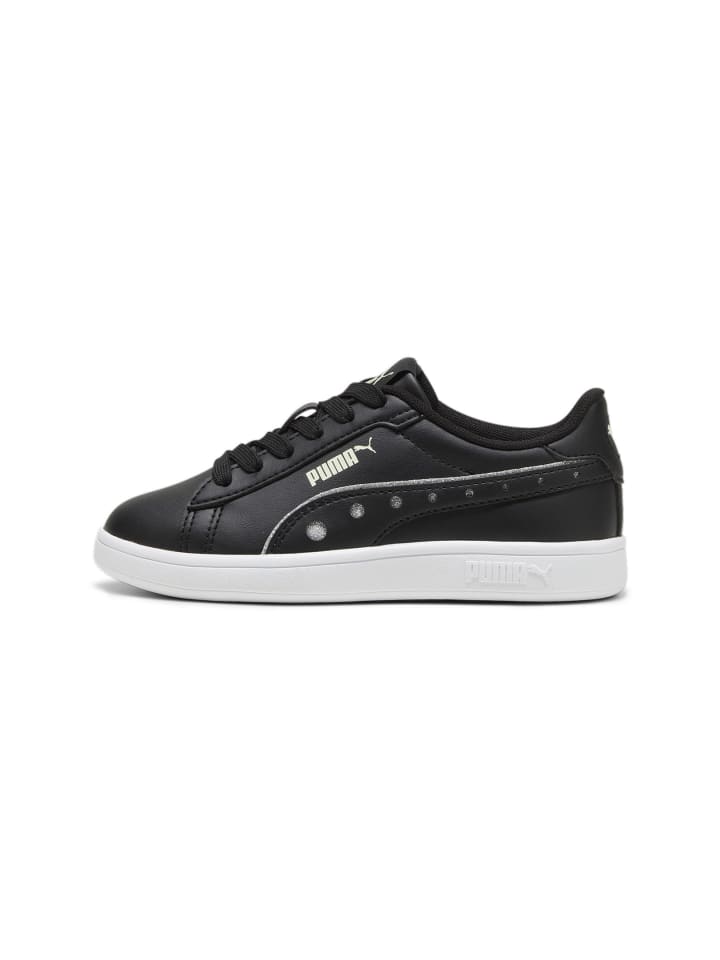 Кроссовки на шнуровке Puma, черный — фото 3