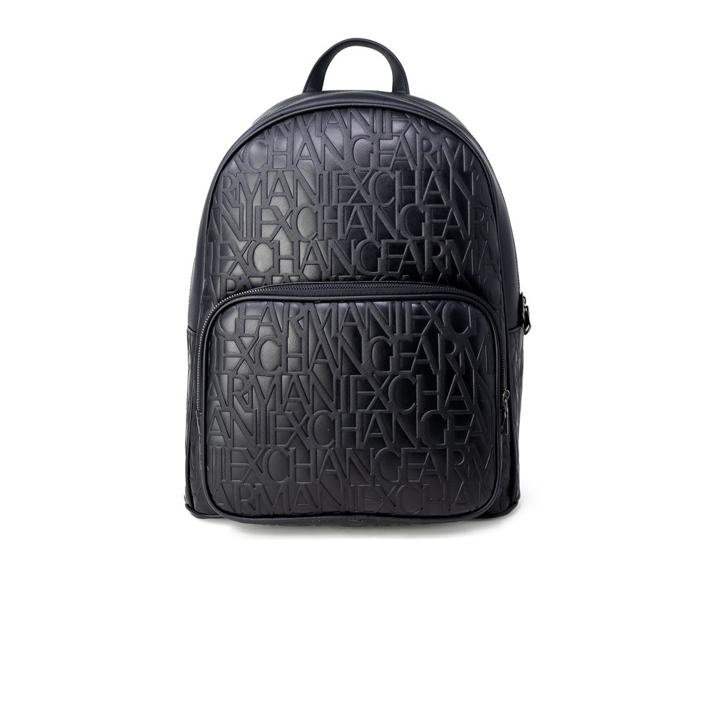 

Черный рюкзак из полиэстера Armani Exchange