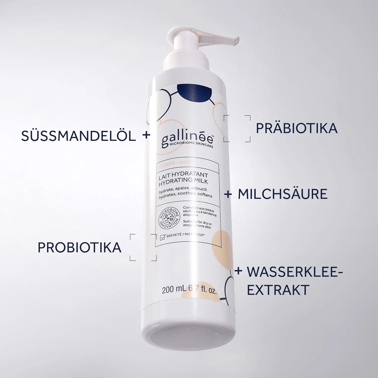 Молочко для тела Body Milk (200 мл) от Gallinée Gallinée — фото 3