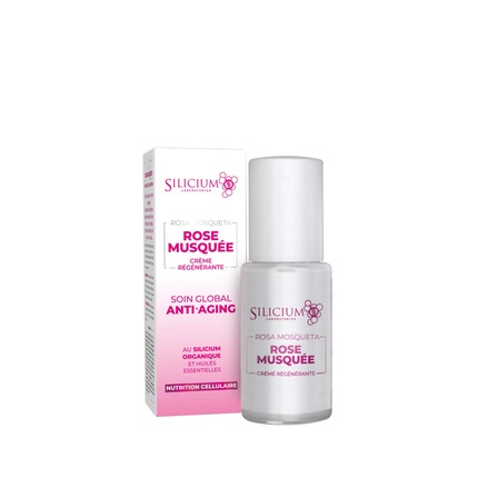 

Крем Silicium Rose Musquée Anti Aging Cream Увлажнение и сияние для кожи 50 мл Диспенсер G7