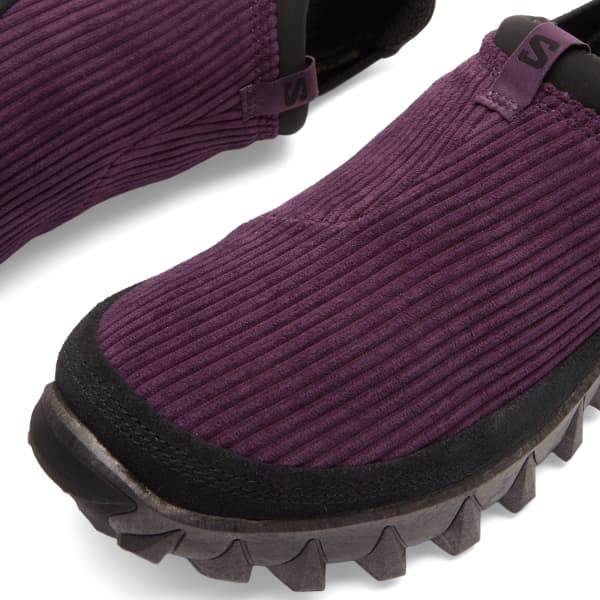 Вельветовые кроссовки Snowclog Salomon, Plum Perfect — фото 3