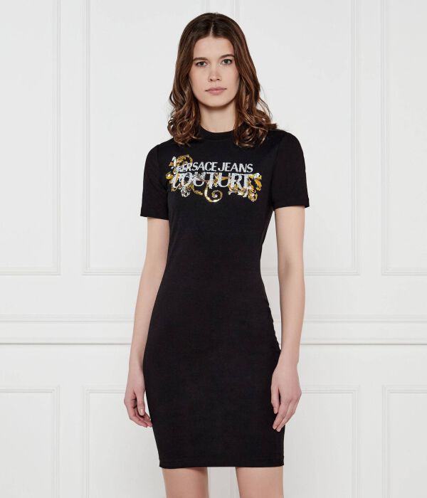 

Платье в стиле барокко Versace Jeans Couture, черный