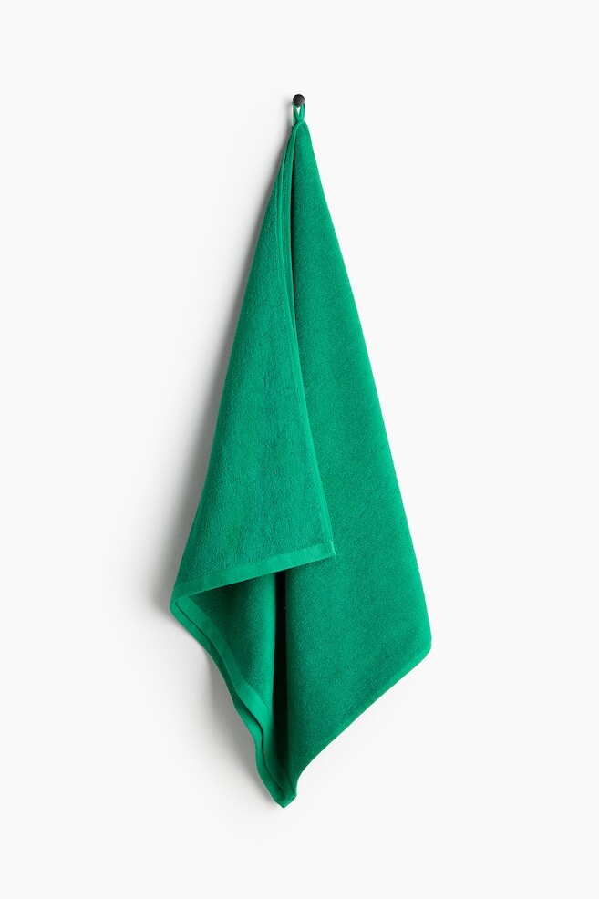 

Полотенце банное из махровой ткани H&M, 70x140 см, зеленый