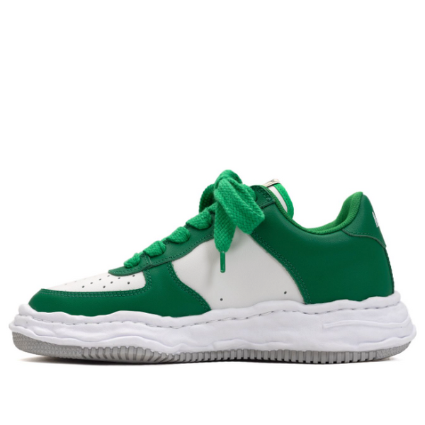 

Кроссовки wayne og sole leather low-top sneaker Maison Mihara Yasuhiro, белый