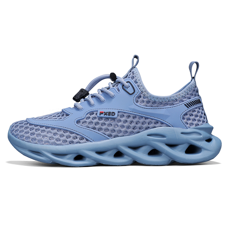 

Дышащие низкие массивные кроссовки men's Frank Mully, светло-голубой