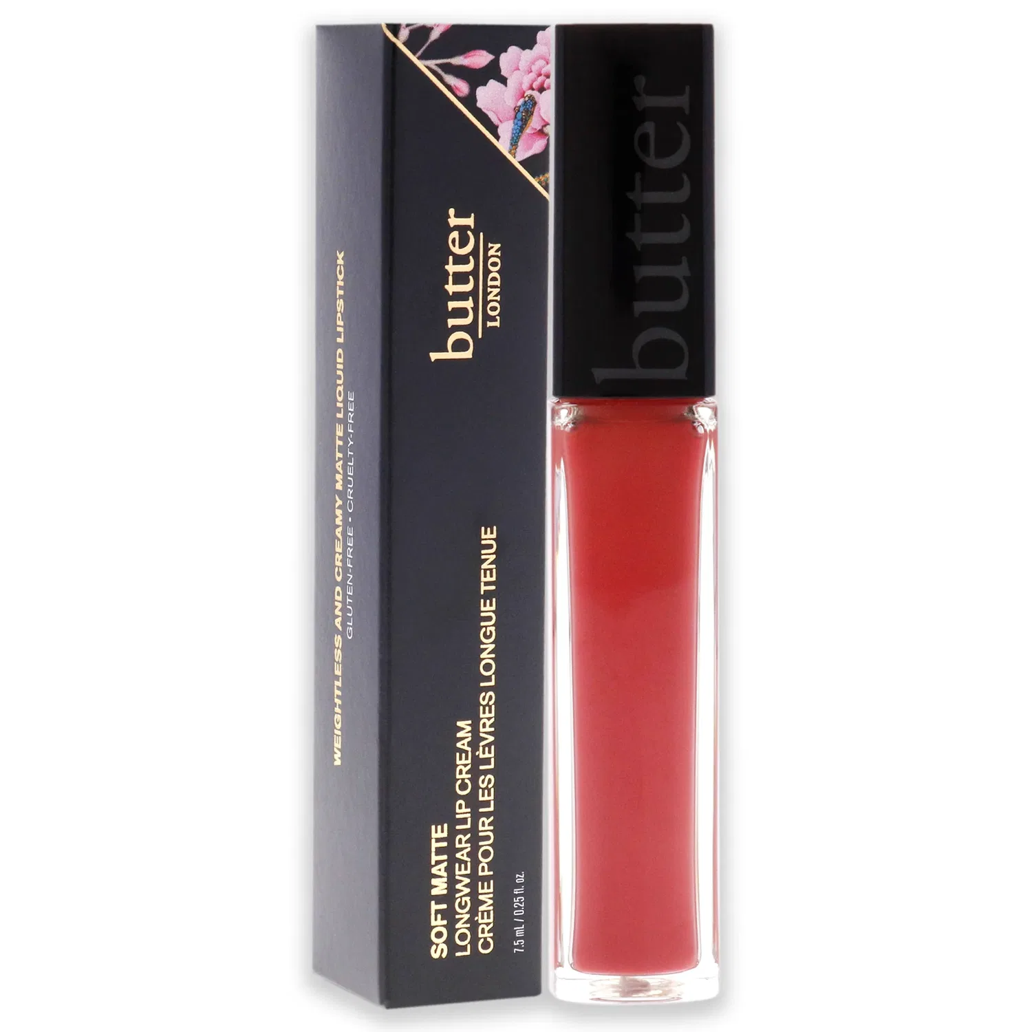 Мягкая матовая стойкая кремовая помада Bezzie Mate от Butter London для женщин - 0,25 унции — фото 3
