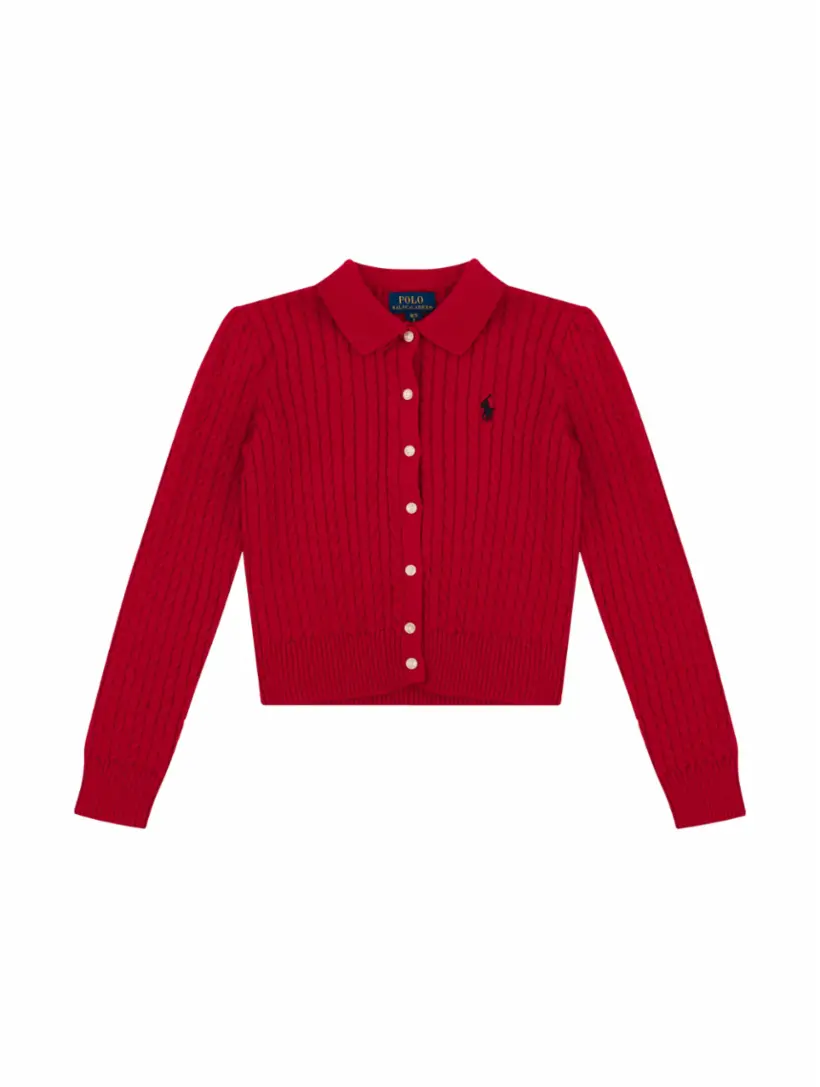 

Набор из кардигана и юбки Ralph Lauren, красный