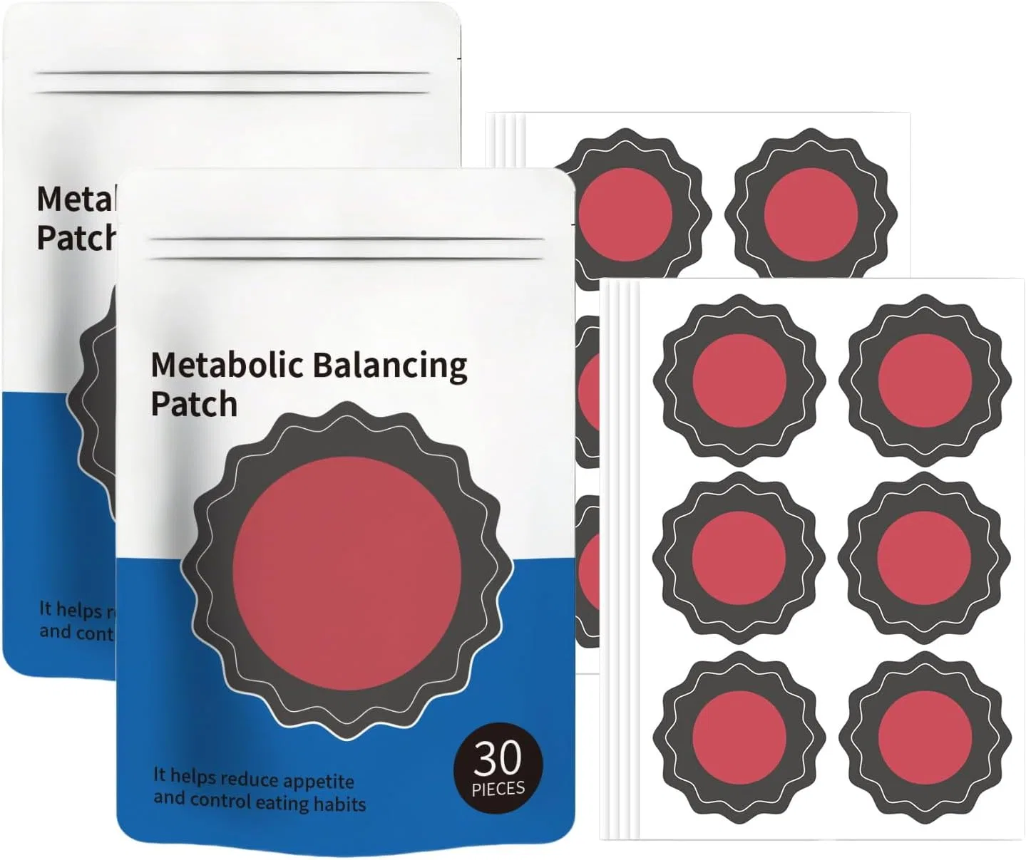 Косметические пластыри Metabalance Patch с берберином, 60 шт. Generisch