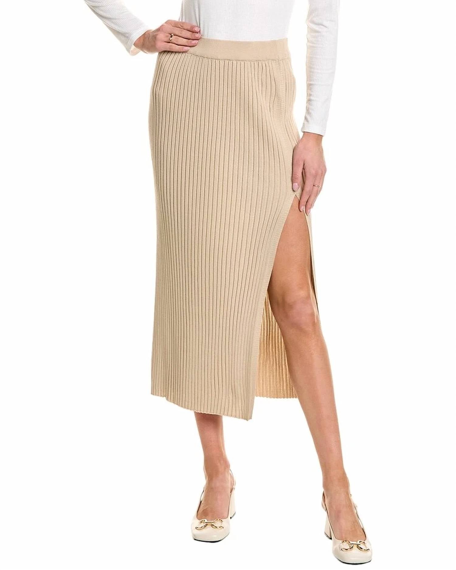 

Женская длинная юбка Eos Maxi в песочном цвете Lebel Fashion Group, Sand