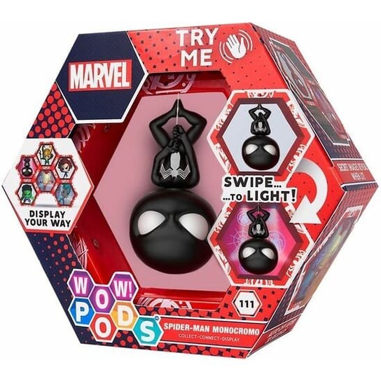 

Светодиодная Фигурка Вау! Под Человеком-Пауком Монохром Marvel Wow! Stuff