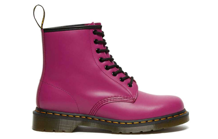 Мужские ботинки Dr.Martens 1460 из гладкой кожи, розовый — фото 2
